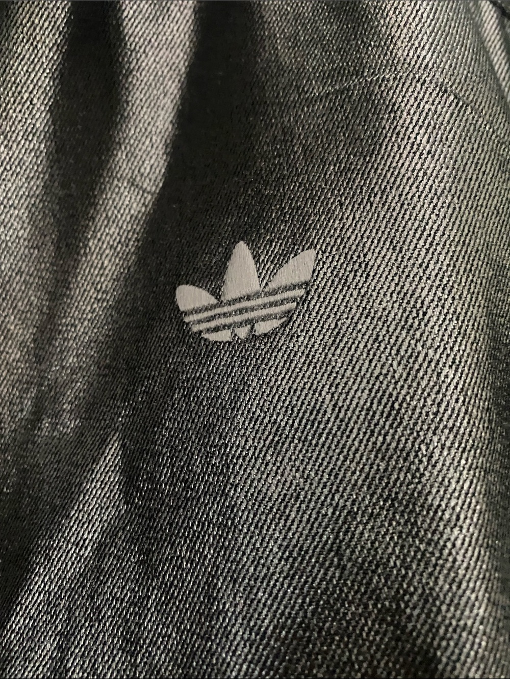 adidas Metallic Silver Bomber Jacket - Women's - Picture 3 of 3